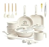 Batería de Cocina JoyHome Aluminio 24 Piezas Antiadherente