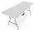 Mesa Plegable Top Living 180cm Blanca – Portátil