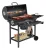 Parrilla Asador Carbón Tipo Barril Ruedas Acero Inox