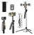 Trípode Selfie Stick 170cm Acero Inoxidable 2 Luces
