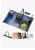 Fregadero de Cocina Inteligente con Pantalla LED y Grifo Cascada, 80×46 cm