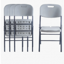 Set de 4 SIllas Plegables Blanca