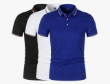 3 Piezas Playeras Caballero Camisa Casual Manga Corta Moda