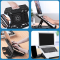 Base Soporte Para Laptop Giratorio Ajustable Portátil Negro QZY66