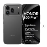 HONOR 600 Pro 5G 12GB+512GB Snapdragon 8 Elite Cámara Principal 200MP Batería 7000mAh Carga 80W, eSIM