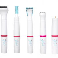 Depiladora Electrica Eve Care 5 en 1 Cabezales