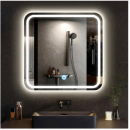 Espejo Con Luz Led Pared Baño Touch 3 Luces 50cm