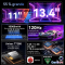 Tablet Tabwee T60 Pro de 13.4 pulgadas 24 GB+256 GB Android 16 Batería 10000 mAh Color negro 120HZ