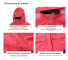 Mercado libre: Traje Impermeable Reflectante para Motos Femenino