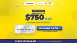Mercado libre: Cupón de -$750 OFF | compra min. $6,000 MXN