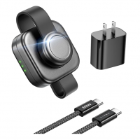 Cargador Inalámbrico para iPhone Plegable Magnético 3 en 1