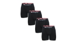Bóxer para Caballero Champion Talla CH Negro 4 pzas