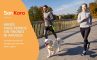 KARA Arnés para Perro Ajustable Reflectante con Correa 1.5 m Set con Dispensador y Bolsas Pechera