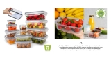 Recipientes Herméticos De Almacenamiento De Cocina 12 Pz
