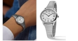 Timex Easy Reader Reloj para mujer, Acero Inoxidable